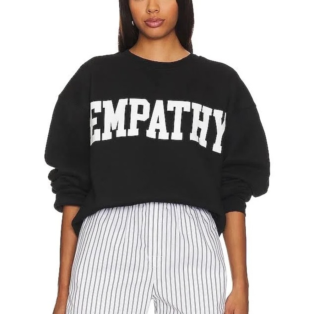 Empathy Always Black Sweatshirt